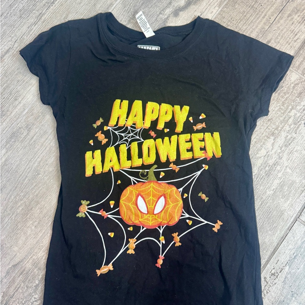 Marvel Black and Yellow Halloween T-Shirt